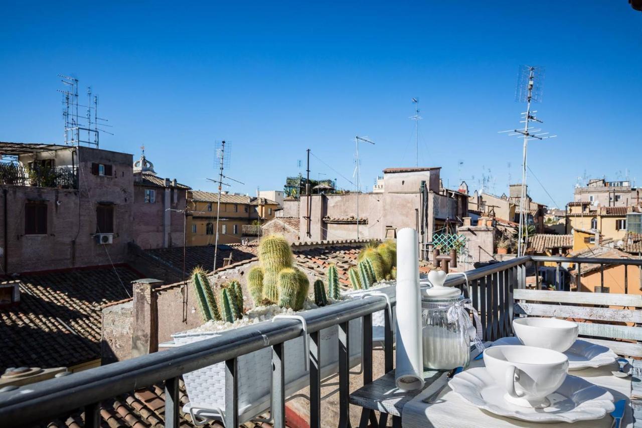 Bbhomerome - Campo Dei Fiori Balcony View Penthouse المظهر الخارجي الصورة